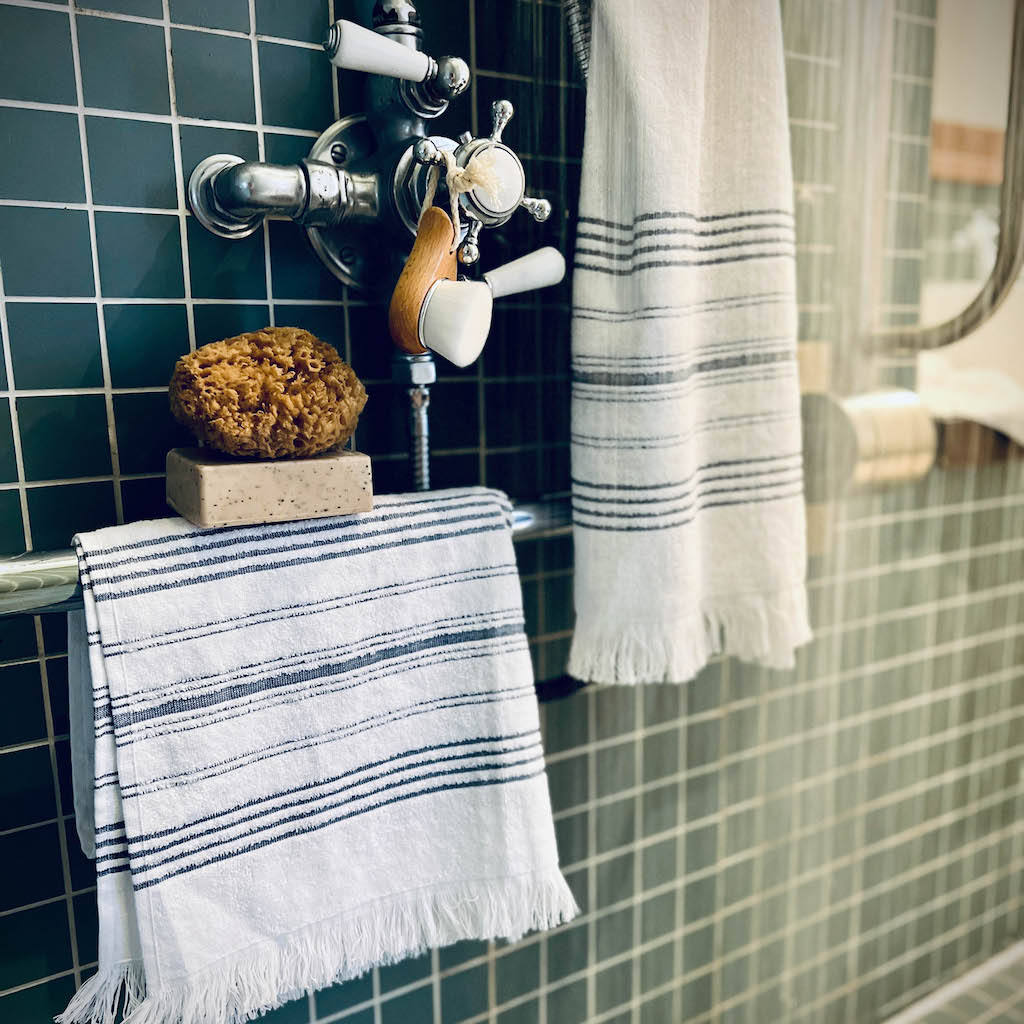 Terry-backed Towels